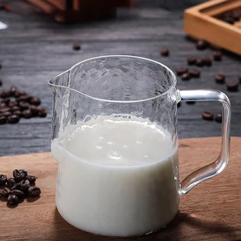 500ml Stikla Mērīšanas Kauss Sabiezēt Putošanas Krūzi Tasi Espresso Kafijas Piena Mērīšanas Kauss DIY Cepšanai Virtuves Aksesuāri