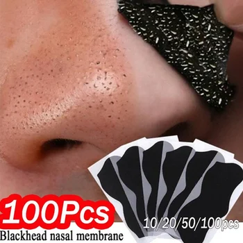 50gab Bambusa Kokogles Deguna Blackhead Noņemšanas Maska Poru Cleaner Black Punkti Pinnes Ārstēšanas Blackhead Deguna uzlīme Dziļi Tīru rīks