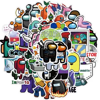 50gab Starp Mums Grafiti Uzlīmes Grāmatiņa Skeitborda Motociklu Mobilo Telefonu, Datoru Decal Karikatūra Rotaļlietas, Dāvanas Bērniem