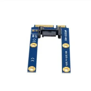 50mm Mini PCI-E mSATA SSD SATA 7pin Cietā Diska PCBA Paplašinājuma Adapteris