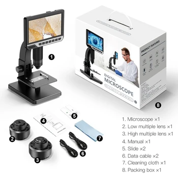 50X-1000X WIFI Digitālo Mikroskopu Lupa USB PC Phone -iOS Android