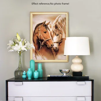 5D Dimanta Krāsošana Pilnu Kvadrātveida Urbt Zirgu Dimanta Izšuvumu Pārdošana Dzīvnieku Rhinestones Dimanta Mozaīkas Cross Stitch Art
