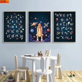 5D dimanta telpu krāsošana sienas dekoratīvie burti bērnu mākslas plakātu, dimanta izšuvumi krustdūrienā jaunas ielidošanas Mozaīkas mājas