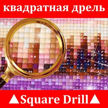 5D kvadrātveida/apaļā dimanta krāsošana mozaīku Disney Vinnijs Pūks apdare dimanta rhinestone izšuvumi krustdūrienā mājas decora