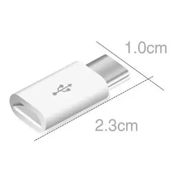 5GAB Mobilā Tālruņa Adapteri Micro USB Uz USB C Adapter Microusb Savienotājs Xiaomi Huawei, Samsung Galaxy A7 Adapteri USB Type C