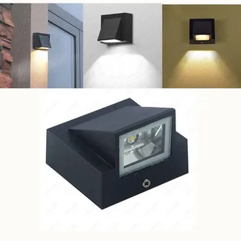 5W 10 W Mūsdienu vienkārši radoši āra ūdensizturīgs sienas lampas LED pagalms, lampas, vārti, lampas, terases, balkona dārza sienas gaismas