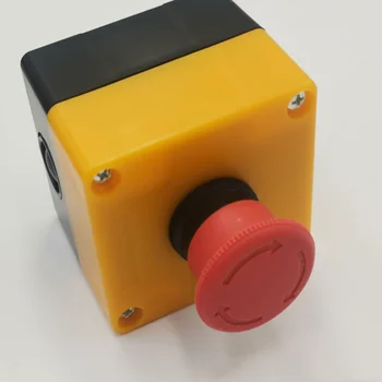 600V/10A Pogu Boxe-stop pogu slēdzis avārijas stop slēdzi 1NO+1NC