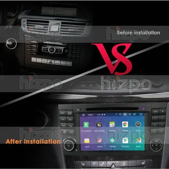 7 Collu Android 10 2Din Auto Stereo Radio Mercedes Benz W209 W211 E350 CLK W463 W219 CLS500 DVD Atskaņotājs, GPS Navigācija