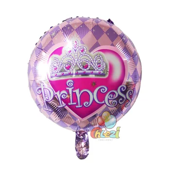 7pcs 18 collu Dzimšanas dienu tēma Folija baloni, hēlija Apaļu balonu Pieaugušo Happy birthday party apdare Bērniem, baby dušas globos