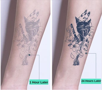 80*110mm Sula tonējoša Augu Tetovējumu Uzlīmes, kas Ilgst 15 Dienas Ūdensizturīgs Vīrieši Sievietes Sexy Pagaidu Tetovējumiem