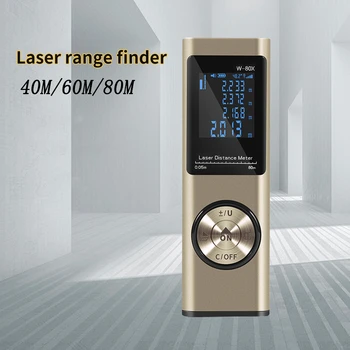 80m USB Digital Laser Rangefinder Elektronisko Sensoru, Smart Digital Lāzera Attāluma Mērītāja Diapazonu Ierīces Valdnieks Testēšanas Rīki
