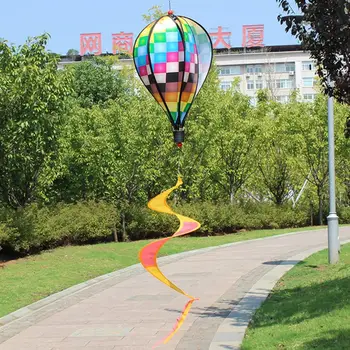 85DE Karstā Gaisa Balons Rotaļlietas Vējdzirnavas Ripu Dārza Zālienu, Pagalmā Rotājumu Āra Pusei par Labu Piederumi