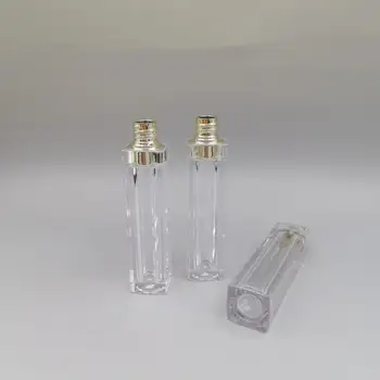 8ML Augstas Klases Rose Gold Lūpu Spīdums Pudeles,Plastmasas Tukši Kosmētikas Eļļa, kas Uzpildāmas Caurules, Šķidrā Lūpu krāsa, Uzglabāšanas Pudele