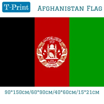 90*150cm/60*90cm/40*60cm/15*21cm 5*3FT Afganistānas Karogu Afganistānas Poliestera Karogu