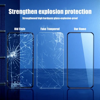 9D Pilnībā Segtu Aizsargājošu Stikla Samsung Galaxy A72 A51 A52 A70 A30 Ekrāna Aizsargs Filmu Samsung M30 A90 A71 A50, Stikls