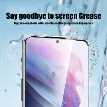 9D Pilnībā Segtu Aizsargājošu Stikla Samsung Galaxy A72 A51 A52 A70 A30 Ekrāna Aizsargs Filmu Samsung M30 A90 A71 A50, Stikls