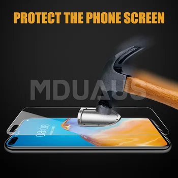 9H Aizsardzības Stiklu Huawei P Smart Z S 2019 2021 Ekrāna Aizsargs Filmu Mate 30 20 10 Lite P30 P40 Lite E Rūdīts Stikls Lietā