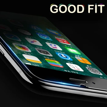 9H Anti-Sprādziena Rūdīts Stikls iPhone 7 8 6 6S Plus Ekrāna Aizsargs Glas Par iPhone 5 5C SE 5S 2020. gadam Pilnībā Segtu Aizsardzības Plēves