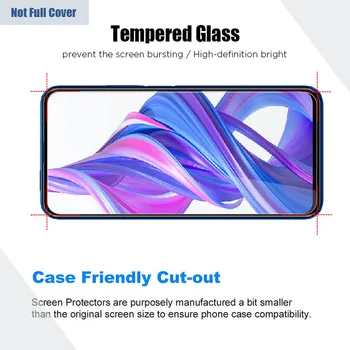 9H ekrāna aizsargplēvēm par Huawei Honor 30 20 10 Lite Pro rūdīta stikla Godu 30i 20i 10es 20e
