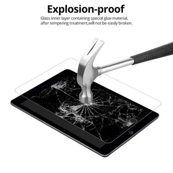 9H Rūdīta Stikla iPad 10.2 2019 2020 Ekrāna Aizsargs, Lai iPad 7. A2198 A2197 8. A2270 A2428 A2429 A2430 Aizsardzības Plēves