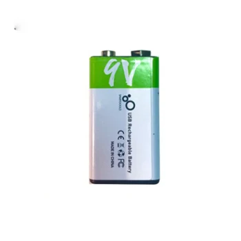 9V 650mAh Li-ion Akumulators Mikro USB Baterijas, 9V, Litija, lai Multimetrs Mikrofons Rotaļlieta, Tālvadības pults KTV izmantot