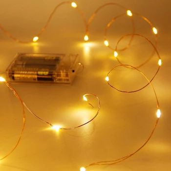 AA Akumulatoru Foto Klipu LED String Gaismas USB Pasaku Gaismas Vainags Ziemassvētku Rotājumi Kāzu Puse Ziemassvētki Guļamistabai Sienas Bar