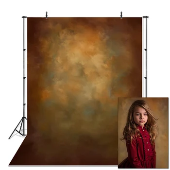 Abstrakts Tekstūra Grungy fons foto portrets-tumši brūna Fona photocall auduma fona foto studija aksesuāri
