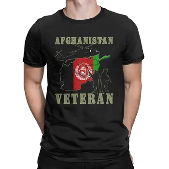 Afganistānas Veterāns T-Krekls Vīriešiem Operāciju Enduring Freedom Kokvilnas T-Veida Krekls Ar Apaļu Apkakli, Īsām Piedurknēm T Krekls Apģērbu Plus Lieluma