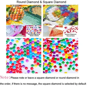Ainavu Izšūšanas darbi ar Dimanta Mākslas Piederumi Mozaīkas Dimanta Krāsošana 5D Diy Krāsu Amatniecības Pieaugušajiem Roku darbs Cross Stitch Komplekts