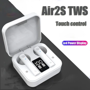 Air2S TWS Bluetooth 5.0 Austiņas Trokšņa Slāpēšanas fone Austiņas Ar Mikrofonu Bezvadu Brīvroku Earbuds Par Xiaomi IOS iPhone