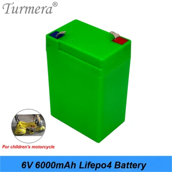 Aizstāt Uzglabāšanas Lifepo4 Baterijas Akumulatoru 6V 6AH Motociklu Elektronisko Avārijas Gaismas un Bērniem Elektrisko Automašīnu Izmantošanu MA17