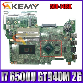 Akemy 448.06701.0011 Lenovo FLEX3-1480 JOGAS 500-14ISK Laptop Pamatplates CPU I7 6500U GPU GT940M 2G DDR3 Pārbaudes Darbs