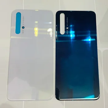 Akumulatora Vāciņu Mājokļu Lietu Atpakaļ Stikls Aizmugurējo Durvju Panelis Huawei Honor 20 20S 20Pro Atpakaļ Stikla Vāciņu Nomaiņa
