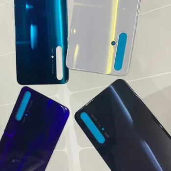 Akumulatora Vāciņu Mājokļu Lietu Atpakaļ Stikls Aizmugurējo Durvju Panelis Huawei Honor 20 20S 20Pro Atpakaļ Stikla Vāciņu Nomaiņa