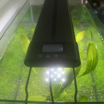 Akvāriju LED Gaismas Kontrolieris Reostats Modulators LCD Displejs Zivju Tvertnes Laiks Dimming Sistēma, Sunrise&Sun set Sistēmā
