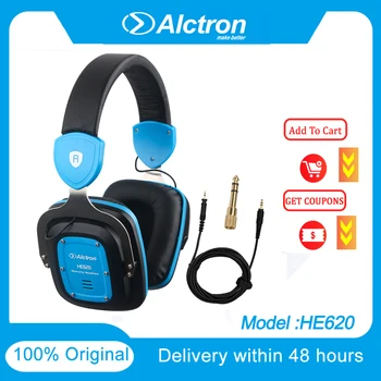 Alctron HE620 Daļēji atvērtu Monitoringa Austiņas Studijas Ieraksta/skatuves Sniegumu,savienojams Ar viedtālruni,Planšetdatoru,Mic,MP3