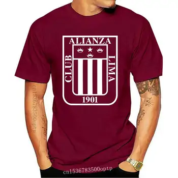 Alianza Lima, Peru Futbola Klubs Soccerer T Krekls Camiseta Jersey Roku Darbs Tee Unisex Bezmaksas Piegāde Top Tees Karstā Vasaras 2020