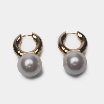 Amorita boutique Modes un vienkārši pērle piliens auskari