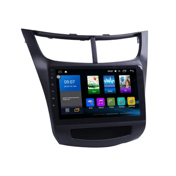 Android 10.0 1024*600 Octa Core Car DVD GPS Navigācijas Spēlētājs Deckless Auto Stereo Chevrolet BURA-2018 Radio Headunit
