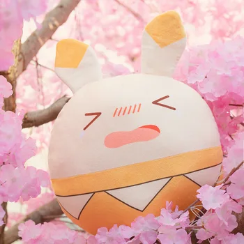 Anime Genshin Ietekmes Cosplay Prop Piederumi Veselīgs Bumbu Gudrs Plīša Lelles, Multfilmas Rotaļlietas