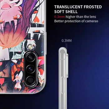 Anime Kakegurui Jabami Aprīkots Case for Samsung Galaxy A51 A71 A21s A31 A12 A52 A41 A91 M31 M30s M51 Mīksta Silikona Tālrunis Capas