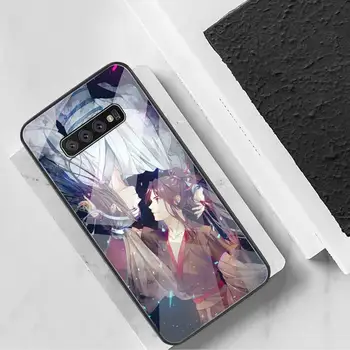Anime Mo Dao Zu Shi Telefonu Gadījumā Rūdīta Stikla Samsung S20 Plus S7 S8 S9 S10 Plus Piezīme 8 9 10 Plus