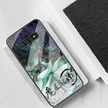 Anime Mo Dao Zu Shi Telefonu Gadījumā Rūdīta Stikla Samsung S20 Plus S7 S8 S9 S10 Plus Piezīme 8 9 10 Plus