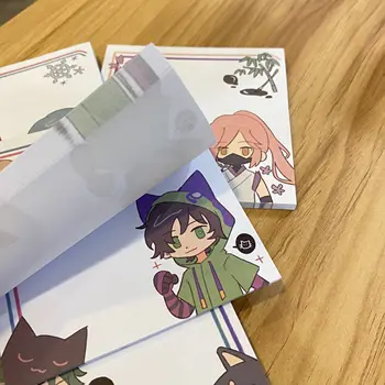 Anime SK8 Infinity SK ASTOŅAS JOE Reki Hasegawa Ranga MIYA Studentu Piezīmju Lapiņas Ziņu Kancelejas preces Etiķeti Memo Pad