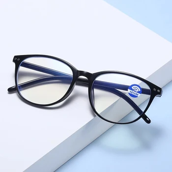 Anti Zilā Gaisma Lasīšanas Brilles Sievietēm, Vīriešiem, Ultravieglajiem Datoru Presbyopic Brilles Ar Dioptriju+1.0 +1.5 +2.0 +2.5 3.0 3.5 4.0