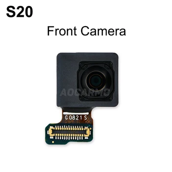Aocarmo Samsung Galaxy S20 SM-G981W/V/F/U 5G Priekšā Faceing Camera Atpakaļ Aizmugurējo Lielo Kameru Ultra Platleņķa Kameras Flex Kabelis