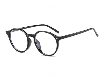 Apaļā Lasīšanas Brilles Rāmis Vīriešu Plastmasas Datoru Pārredzamu Retro Acu Brilles, Ietvari Sieviete Brilles, Optiskos Rāmjus