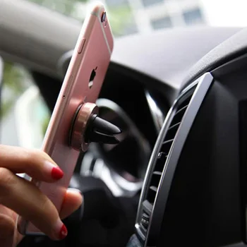 Apaļā Magnētisko Tālruņa Turētāju Automašīnas Spēcīgs Magnēts Adsorbcijas Stāvēt Auto Magnētiskais Turētājs Tālruņa iPhone 12 Pro Max Samsung
