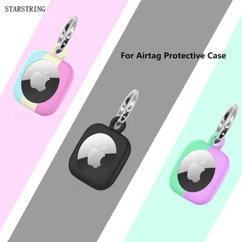 Apple airtag keychain locator aizsardzības pārklājums Anti-kritums Par Airtag Aizsardzības Gadījumā, Gaisa Frāzi Mīksta Silikona Aizsardzības pārklājums