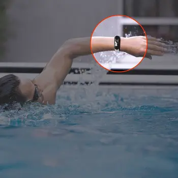 Aproce Par Xiaomi Mi Grupa 5 4 3 Siksniņu, TPU Ūdensnecaurlaidīga Watchband Smart Watch Band Correa Mi Grupa 5 4 Rezerves Piederumi